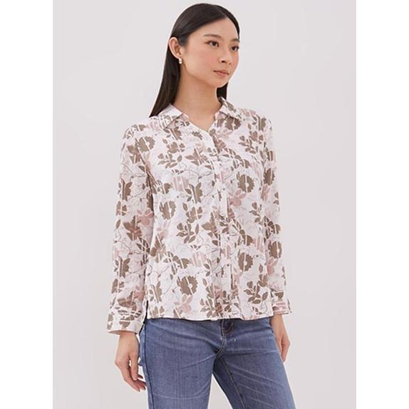 Gambar DUST Kemeja Carini TENCEL Comfease (D.116408) - coklat, XL dari haikal sembako undefined Tokopedia