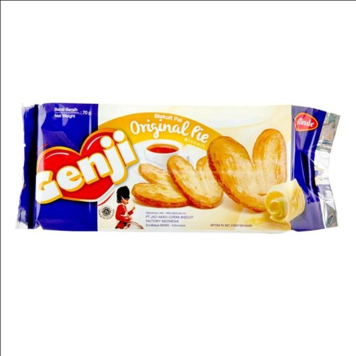 Gambar MONDE GENJI PIE 70 GRAM 1 KARTON ISI 24 PAK - PACK dari Harum Mandiri undefined Tokopedia