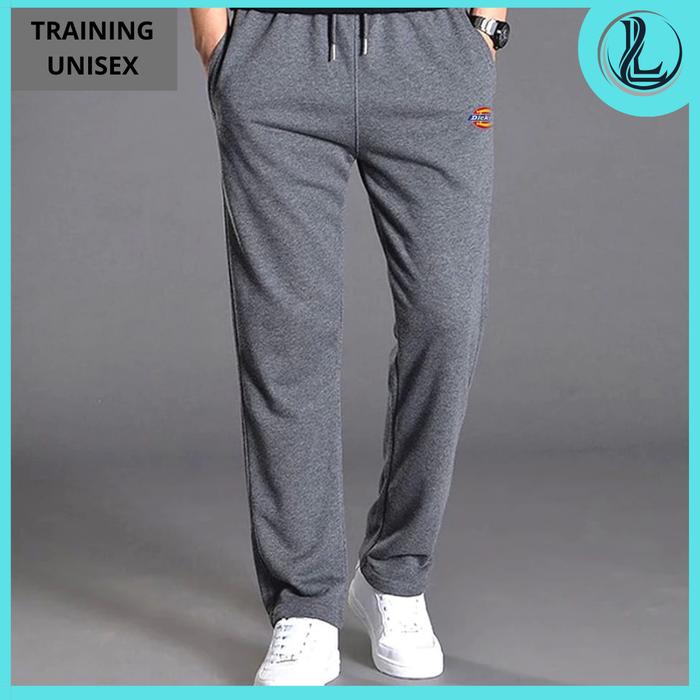 Gambar Korean style - Celana panjang training pria elastis celana santai adem - Abu tua, XL dari Lizt Official undefined Tokopedia