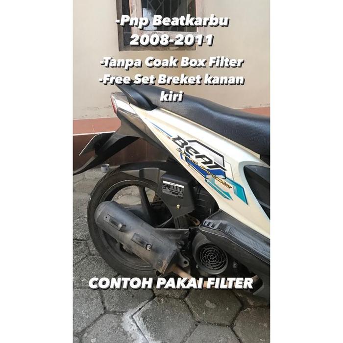 Gambar JOGJA Hugger beat karbu , scoopy , genio , spacy karbu pnp box filter free baut + brecket - PAKAI FILTER dari lostgarage undefined Tokopedia
