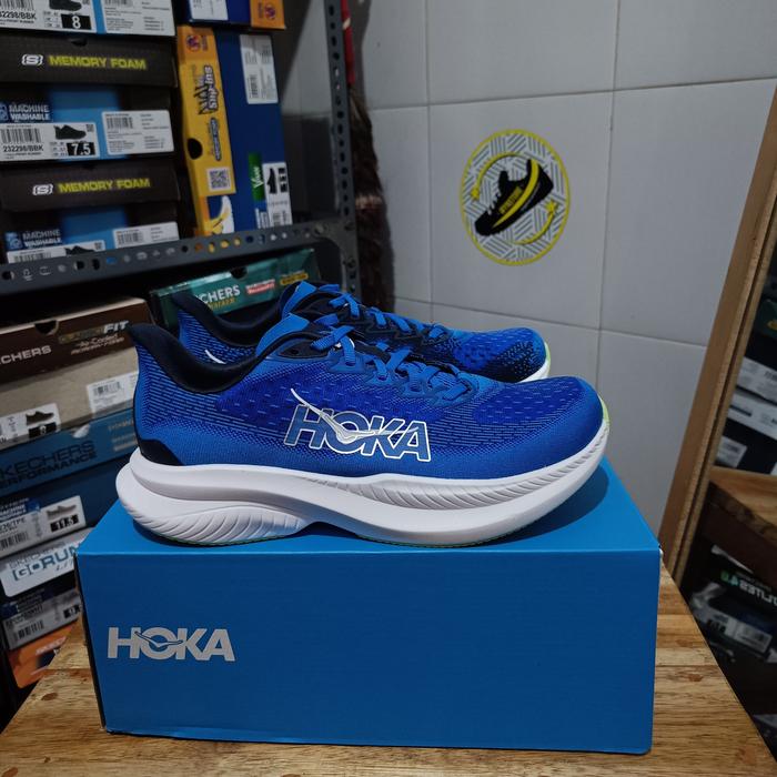 Hoka One One Mach Wide 2E Electric Cobalt Varsity Navy Men's Running  Shoes 42 2/3 Netral di Tokopedia