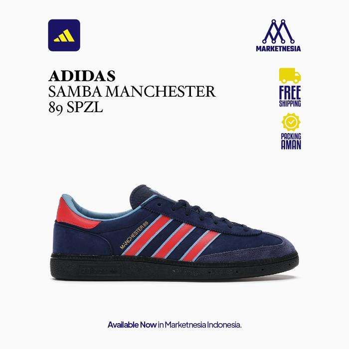 adidas gazelle silver green womens adidas Manchester United Samba Core Black/MUFC Red / Mens 8 main image 0