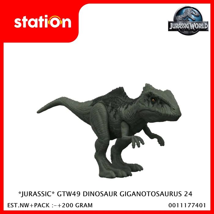 Gambar JURASSIC GWT49 DINOSAUR 24 - ACTION FIGURE - GIGANOSAURUS dari Station Group 2 undefined Tokopedia
