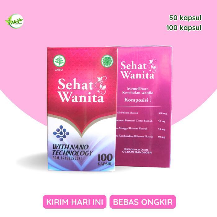 Gambar Sehat Wanita Kapsul Original 100% Obat Haid Tidak Teratur - 50 dari Boba Lovers undefined Tokopedia