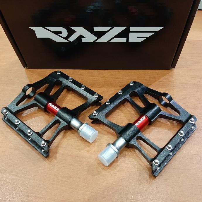Gambar new Pedal Raze Alloy 3 Bearing United Raze 60 as besar mtb sepeda lipat - Hitam dari Bike - Bike undefined Tokopedia