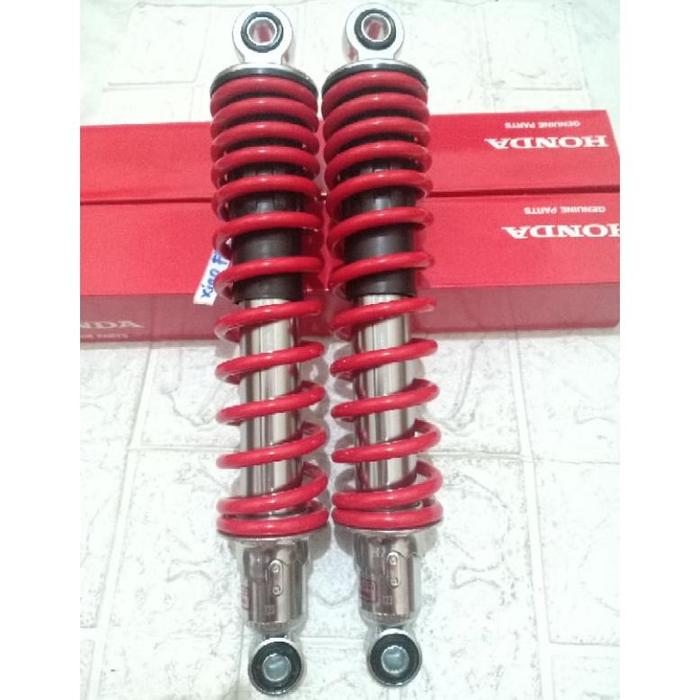 Gambar [NEW] SHOCK BREAKER VERZA/MEGA PRO/GL PRO/TIGER LAMA/GL MAX (SHOWA K18) - Merah, Sepasang dari Sinar Karya Inspirasi undefined Tokopedia