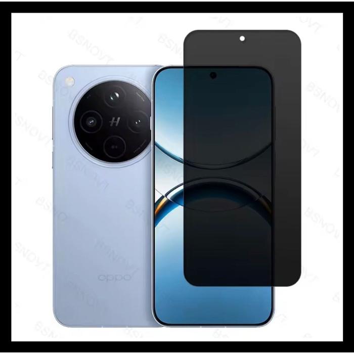 Gambar Oppo Find X8 Tempered Glass SPY Frame Screen Guard Protector Anti Goras Privacy - TG-SPY-FRAME., OPPO FIND X8. dari Case Thebest Kota Administrasi Jakarta Pusat Tokopedia