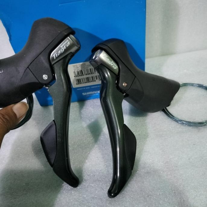 Gambar original Brifter Shimano Tiagra ST4700 2 x 10 Speed Dual Control Lever shifter - Kanan 10 speed dari Bike - Bike undefined Tokopedia