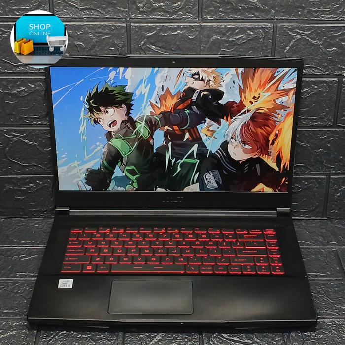 Gambar Laptop Gaming MSI GF63 Thin 10SC Intel Core I5-10500H Gen 10 8/512GB GTX 1650 dari Sri Laptop BDG undefined Tokopedia