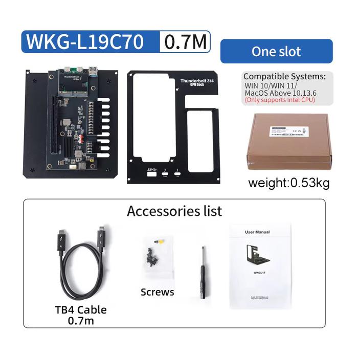 Gambar External Gpu Thunderbolt 4 / Egpu TH3P4G3 Thunderbolt 3 - EGPU Docking dari STTK by Estetika undefined Tokopedia