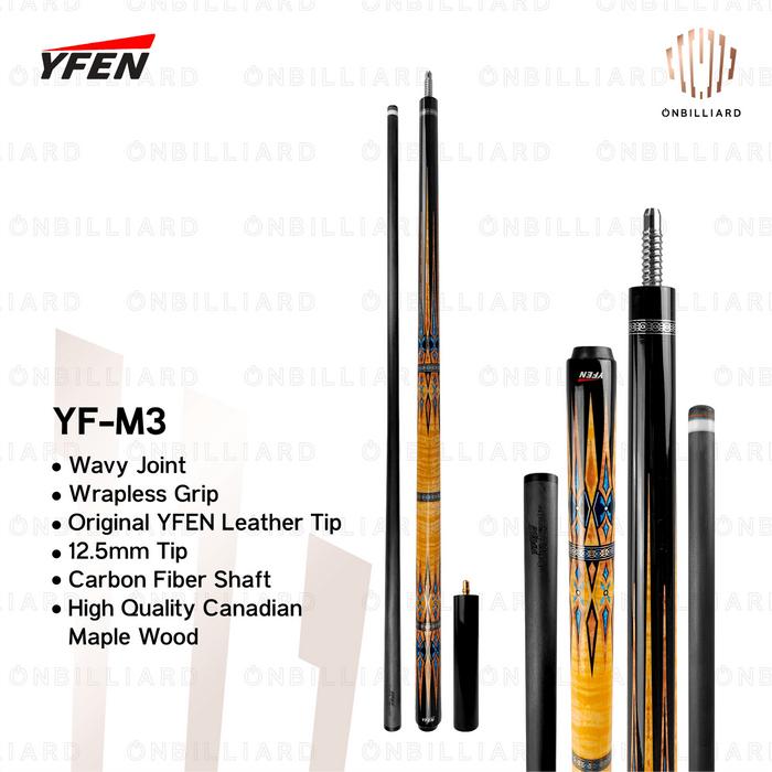 Gambar Stik Billiard Carbon YFEN Cue Stick Play Set M1 M2 M3 M4 - YF-M3 dari ONbilliard undefined Tokopedia