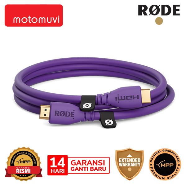 Gambar Rode Microphone HDMI-1.5 Cable Premium 1.5m - Ungu dari Motomuvi undefined Tokopedia