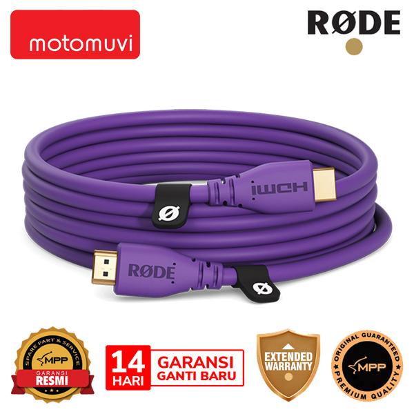 Gambar Rode Microphone HDMI-3 Cable Premium 3m - Ungu dari Motomuvi undefined Tokopedia