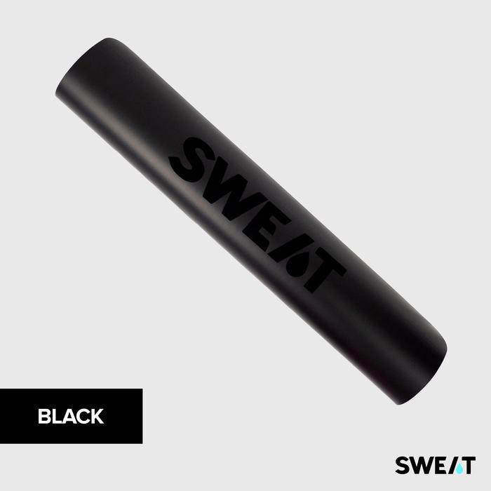 Gambar SWEAT PREMIUM PU RUBBER ANTI-SLIP YOGA MAT | MATRAS YOGA PREMIUM - Black dari SWEAT.ID undefined Tokopedia