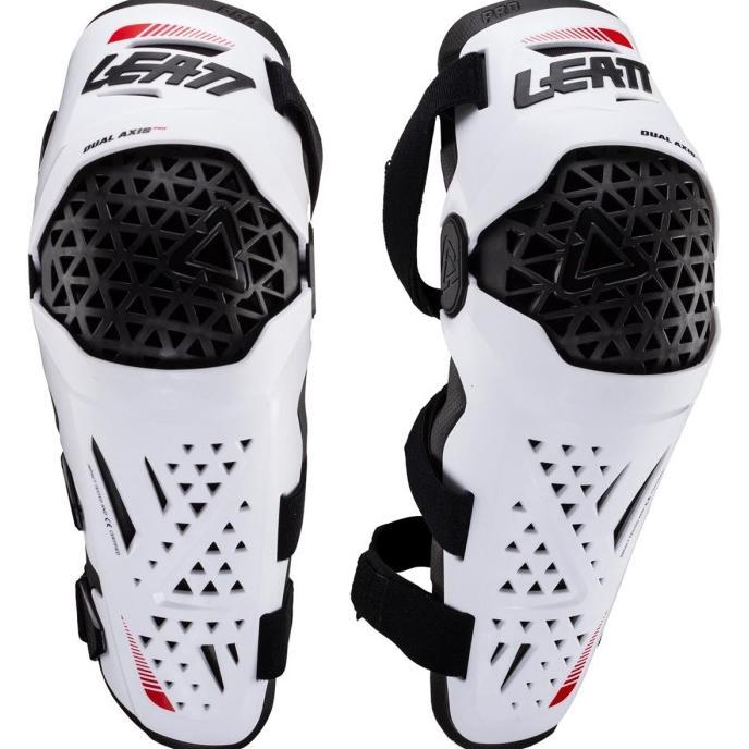 Gambar TERBARU LEATT KNEE/SHIN GUARD DUAL AXIS PRO - WHITE TERLARIS - S/M dari nineestore undefined Tokopedia