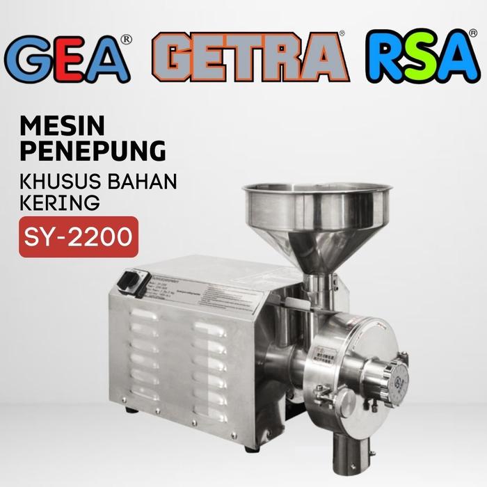 Gambar Mesin gilng bumbu Getra SY-2200 SY2200 SY 2200 Disk mill mesin gilingan bumbu kering dari KitchenMall undefined Tokopedia