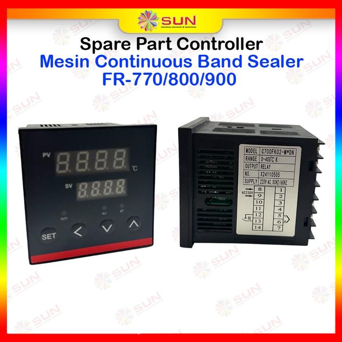 Gambar Spare Part Mesin Sealer Otomatis FR 800 Pro / 770 Pro / 900 / 400 - Controller FR77 dari Sun Indonesia undefined Tokopedia