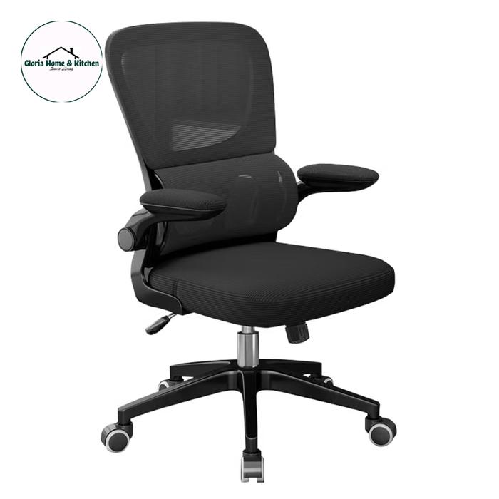 Gambar kursi kantor hidrolik kursi kerja jaring mekanis kursi sandaran tinggi - B220 dari Gloria Home Kitchen undefined Tokopedia