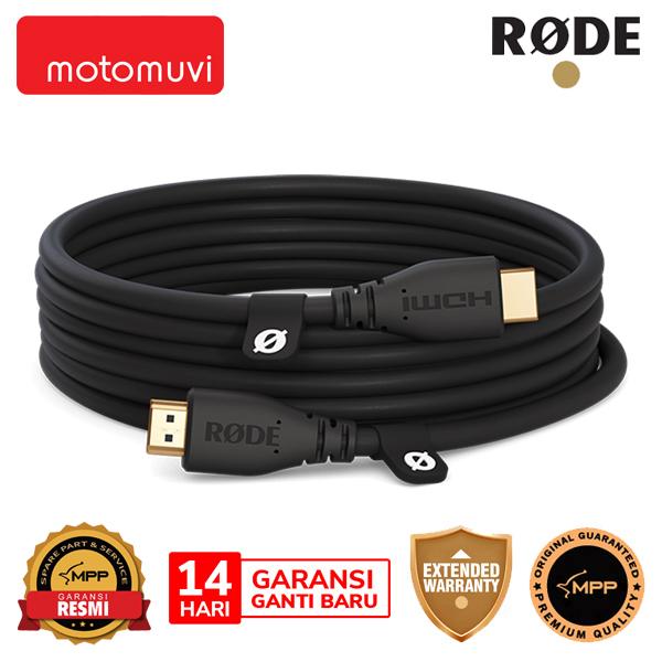 Gambar Rode Microphone HDMI-3 Cable Premium 3m - Hitam dari Motomuvi undefined Tokopedia