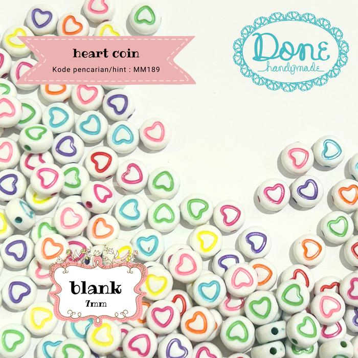 Gambar done handymade manik koin beads coin beads alphabet manik alphabet manik huruf manik abjad mm189 diy meronce - blank dari Done Handymade undefined Tokopedia