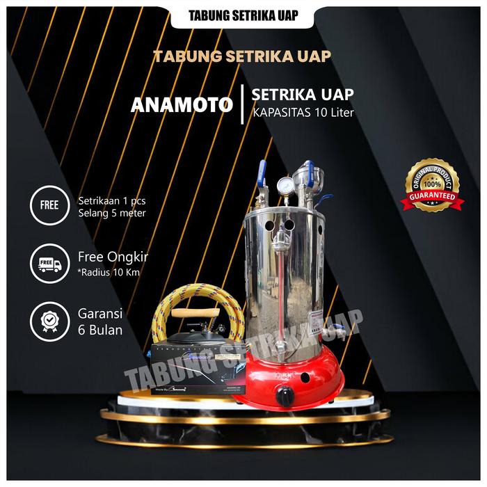Gambar Setrika uap Anamoto 10 liter dari TABUNG SETRIKA UAP undefined Tokopedia