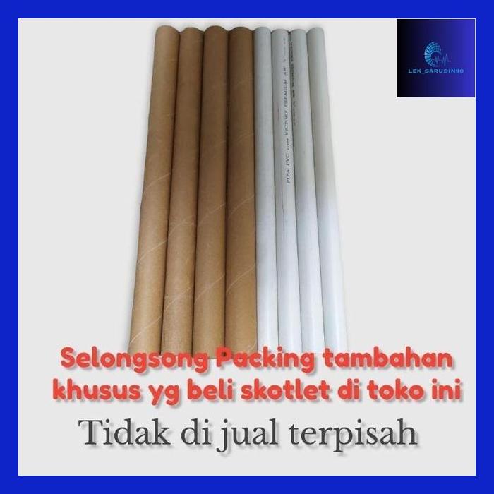 Gambar Le'Sa^ Skotlet Bening Putih Scotlite Clear Transparan Glossy - Bening glossy, 50cm x 45cm dari lek sarudin90 undefined 3 Tokopedia