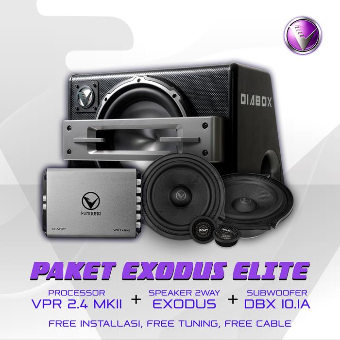 Gambar PAKET AUDIO VENOM ELITE 2 - SUB DBX 10.1A dari Venom Auto Garage undefined Tokopedia