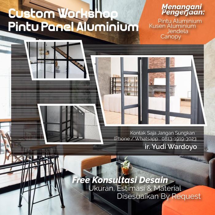 Gambar Pintu Jendela Kusen Aluminium Serat kayu Expanda Original Global alexindo infinito - INV Tanda Jadi dari Bypal undefined Tokopedia