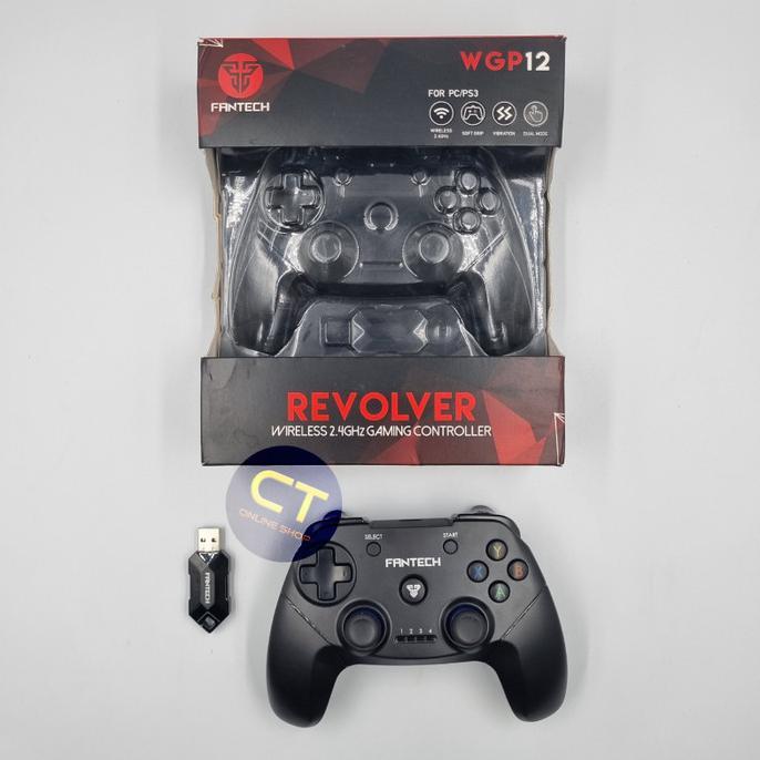 Gambar Fantech REVOLVER WGP12 Wireless Gamepad - Black dari INDOTRONIC STORE undefined Tokopedia