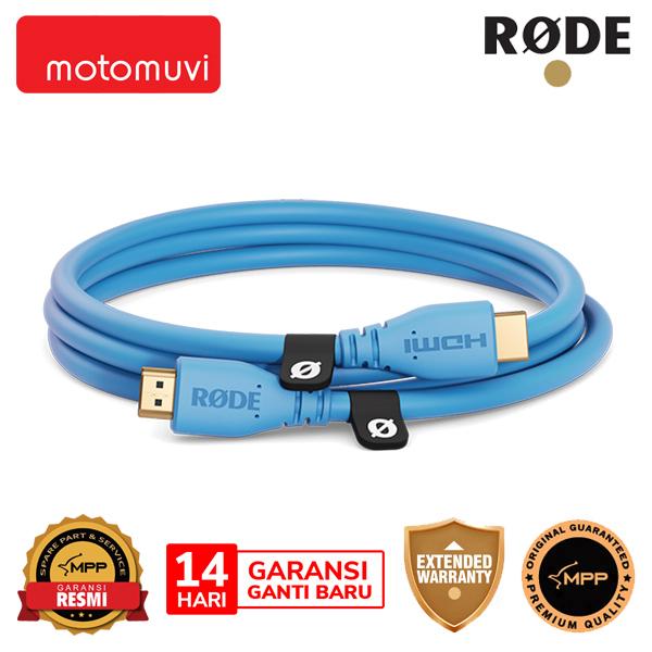 Gambar Rode Microphone HDMI-1.5 Cable Premium 1.5m - Biru dari Motomuvi undefined Tokopedia