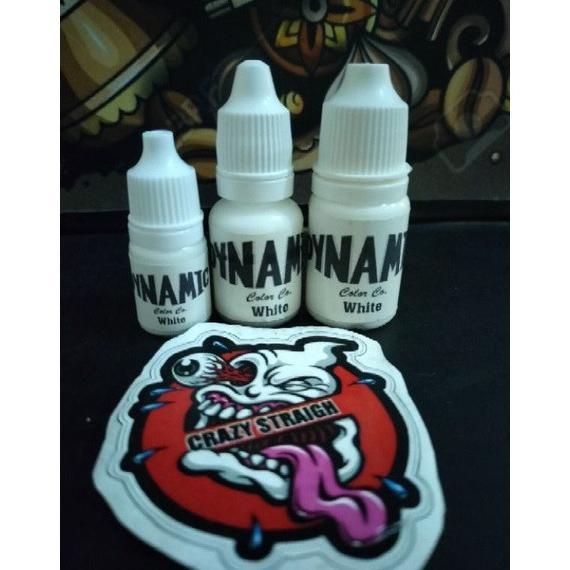 Gambar PROMO !!! NEW !!! Tinta tattoo putih White Dynamic 15ML 10ML 5ML tato kecantikan kulit Ready Kak - 15ML dari BORUTO ID undefined Tokopedia