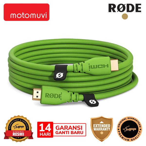 Gambar Rode Microphone HDMI-3 Cable Premium 3m - Hijau dari Motomuvi undefined Tokopedia