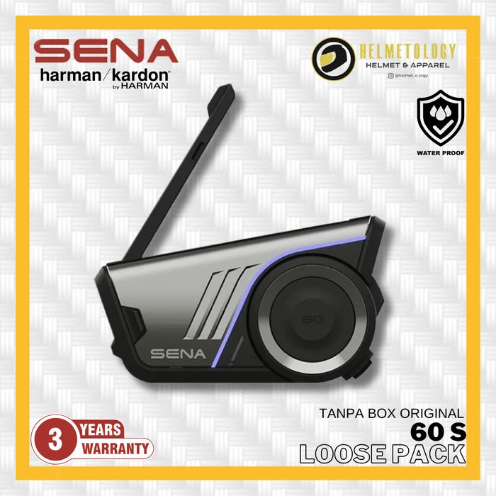Gambar SENA 60S LOOSE Pack (TANPA box original - REPACKED) Intercom Helm 60 S Mesh Bluetooth Waterproof Interkom Garansi 3 Tahun dari HELMETOLOGY Online undefined Tokopedia