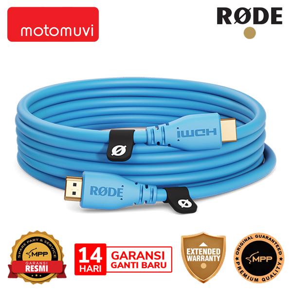 Gambar Rode Microphone HDMI-3 Cable Premium 3m - Biru dari Motomuvi undefined Tokopedia