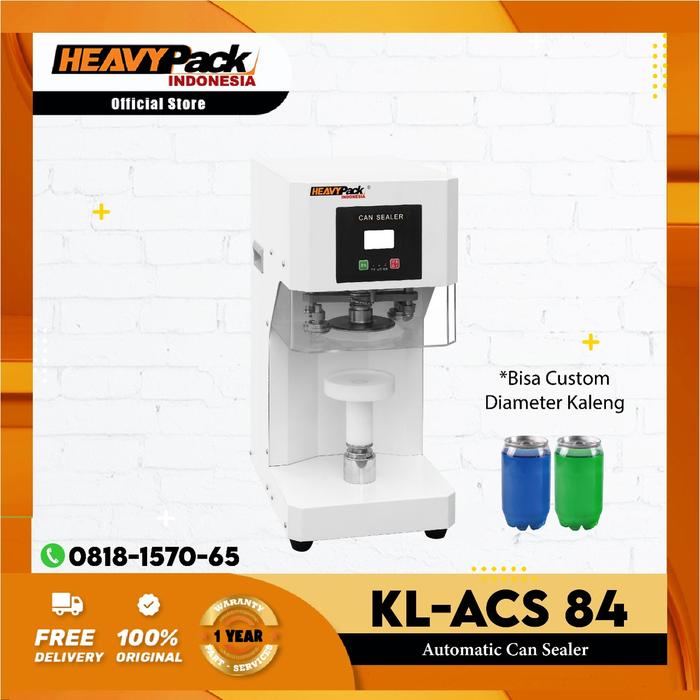 Gambar HEAVYPACK Automatic Can Sealer KL-ACS - KL-ACS 84 dari HEAVYPACK STORE undefined Tokopedia