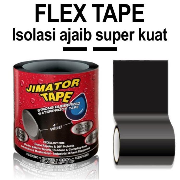 Gambar Md) Flex Tape Isolasi Ajaib Super Kuat Rubberized Water Proof - Transparant, 5cm x 152cm dari MadaniDecor undefined Tokopedia