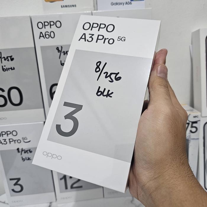 Gambar Oppo. A3 Pro 8/256 5G New Garansi Resmi Senasional NFC - 8/256 5G Black dari Store-hp undefined Tokopedia