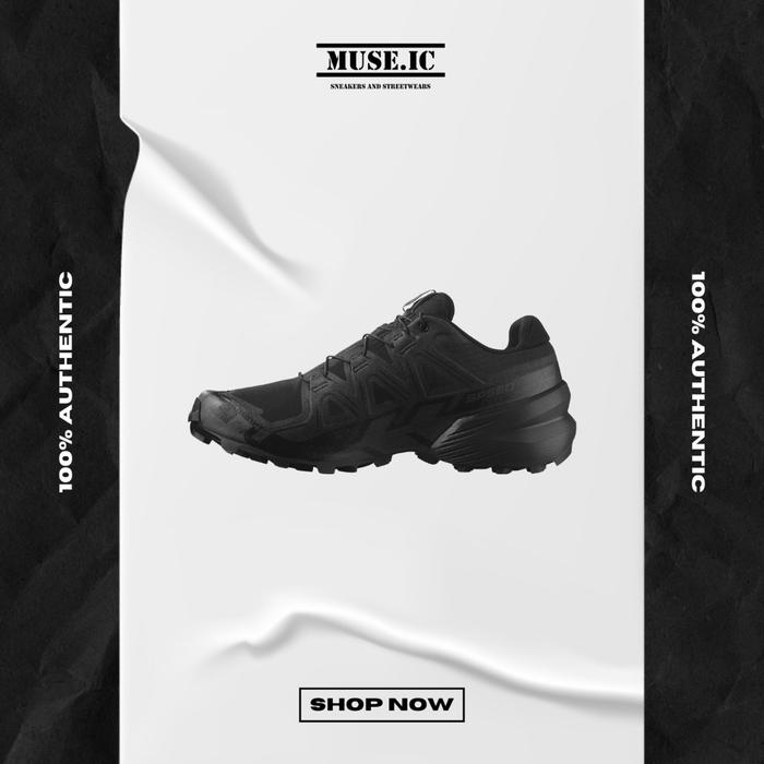 Jual Salomon Speedcross Forces Black Phantom 41 Kota