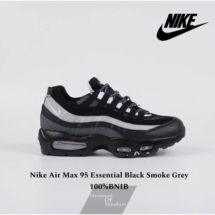 Tokopedia Air Max Grey Essential Sepatu Air Max 95 Essential Black