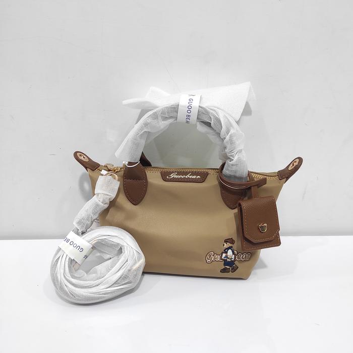 Gambar GUOO BEAR ORIGINAL GU1108 SLING BAG - tas sling - guoo bear terbaru - ttwn bear - Cream dari TTWNBEAR.0FFICIAL undefined Tokopedia