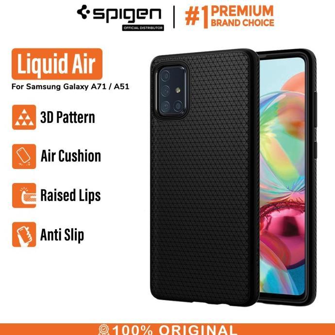 Jual CASE SAMSUNG GALAXY A51 A71 SPIGEN LIQUID AIR SOFTCASE