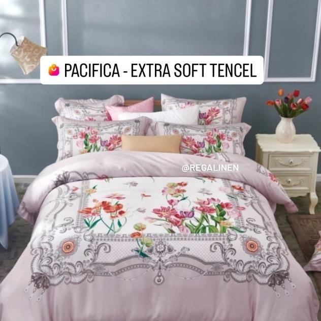 Gambar Sprei Classic Floral Tencel Lyocell Cellulose Fiber Extra Soft Series Regalinen Bedding 90X200 100X200 120X200 140X200 150X200 160X200 180X200 200X200 Seprai Bedcover Duvet Quiltcover Set Selimut Super Single Twin Queen King Extra King Custom Size 180X210 - King 180x200, Bed Cover Set dari SHOWW- undefined Tokopedia