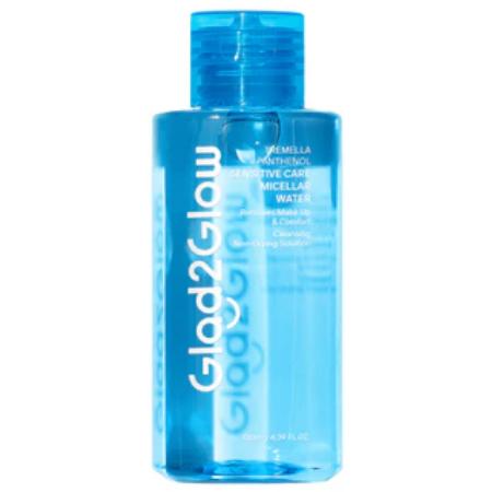 Gambar GLAD2GLOW MICELLAR WATER | Pembersih Make Up GLAD 2 GLOW - 130/ SENSITIVE dari jselectiv by JHON Putra Kosmetik undefined Tokopedia