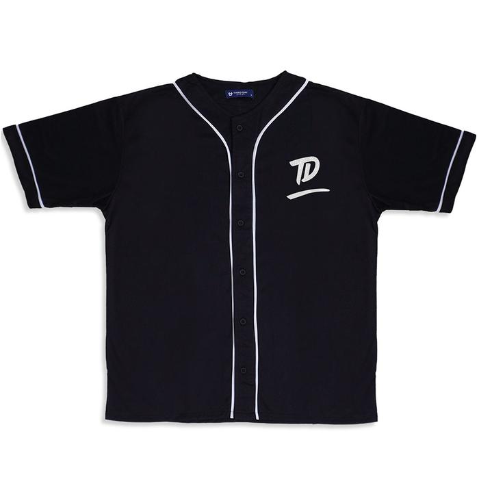 Gambar Baseball Jersey Oversize "td underline dakir" hitam MTT93 putih MTT94 - Hitam, M dari THIRD DAY undefined Tokopedia