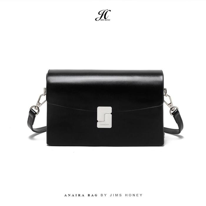 Gambar ANAIRA BAG Jims Honey Tas Selempang Wanita Syawallea.id Sling Bag Hand Bag Jims Honey Bandung - Black dari Syawallea undefined Tokopedia