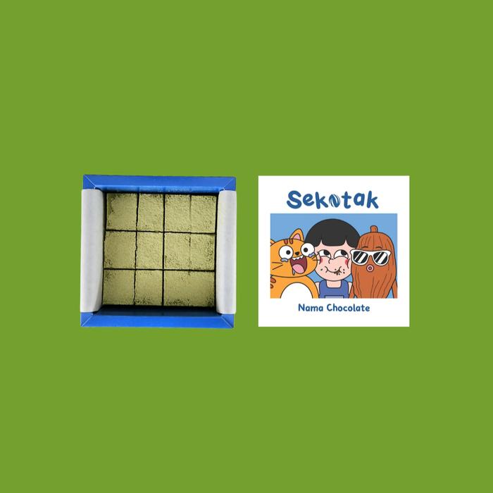 Gambar Sekotak Nama Chocolate Matcha | Cokelat Jepang Premium dari Sekotak undefined Tokopedia