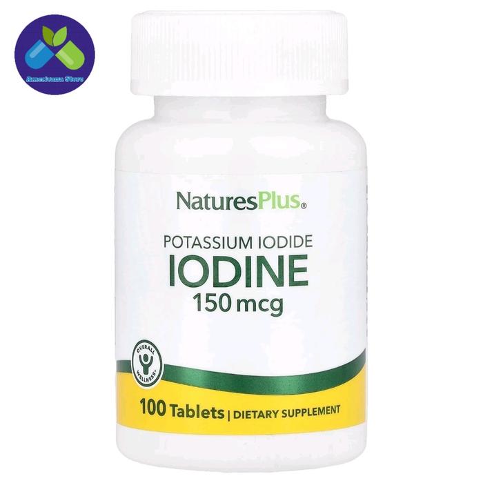 Gambar Natures Plus Potassium Iodide Iodine 150 mcg 100 Tablets dari AmericanaStore undefined Tokopedia
