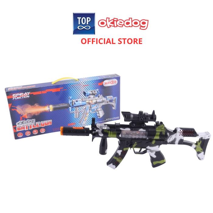 Gambar Okiedog Battle Gun Sniper Gun Shell Throwing Simulation  - Mainan Tembak-tembakan Anak Laki - ARMY dari Tosyen Okiedog undefined Tokopedia