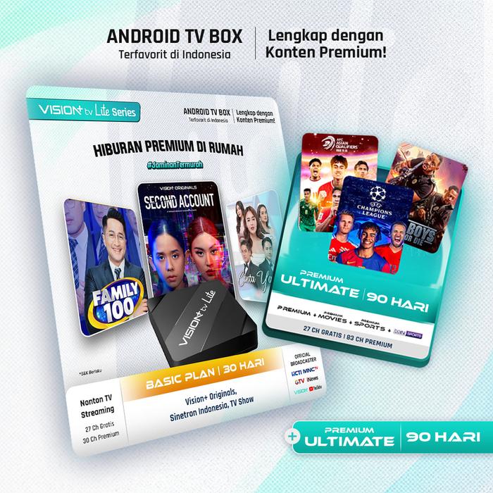 Gambar Lite Series - Basic Plan | Gratis Premium 30 Hari - Add Ultimt 90 H dari Vision Plus undefined Tokopedia