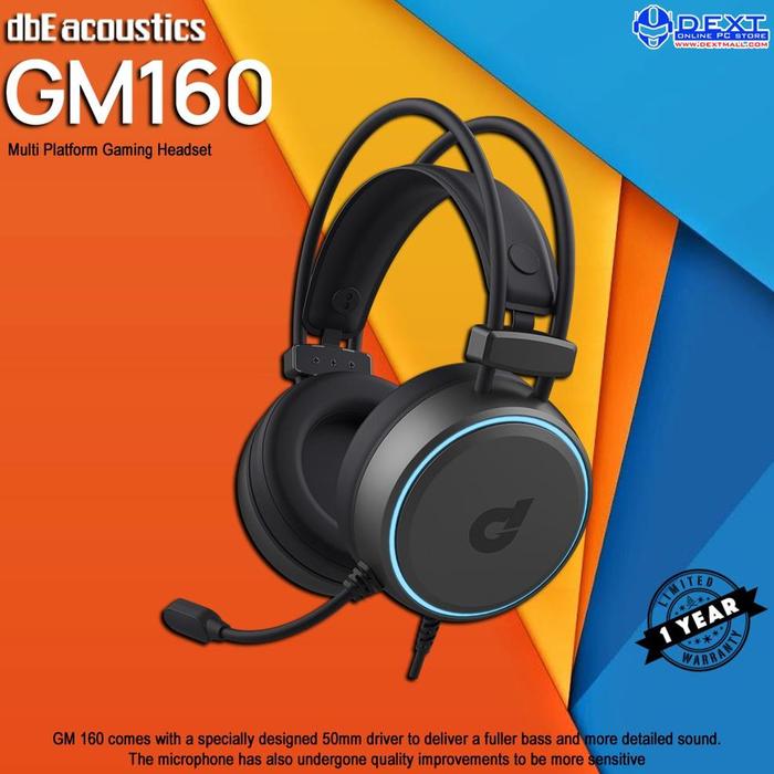 Jual Headset dbE GM190 GM 190 Virtual Surround USB Gaming